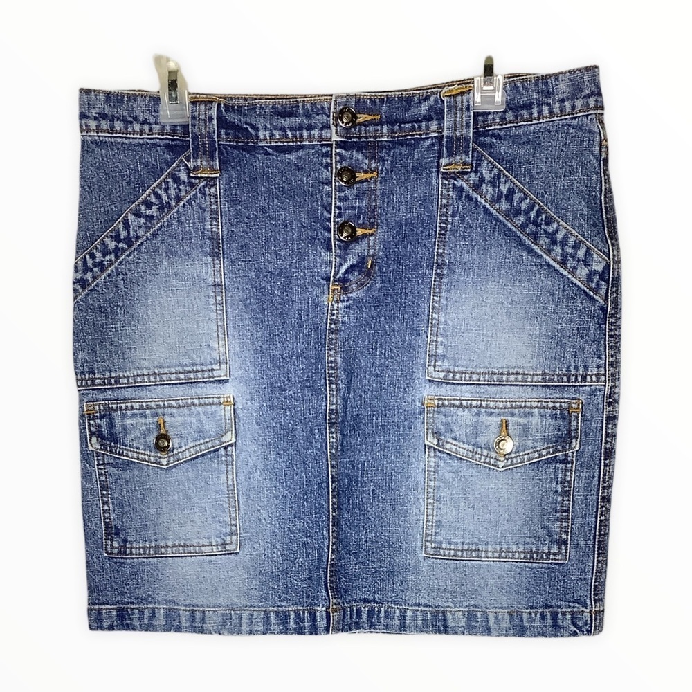 Roxy denim skirt size 13